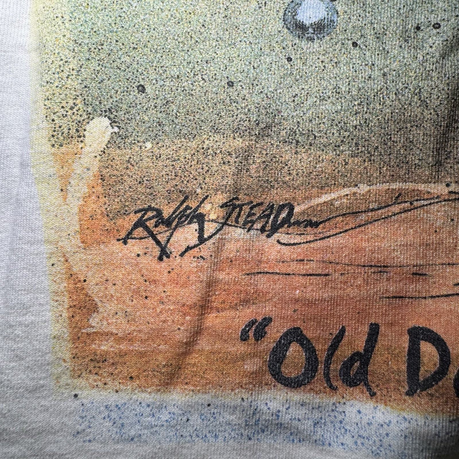 Rare Vintage Ralph Steadman Flying Dog Brewery T Shirt Men’s Large