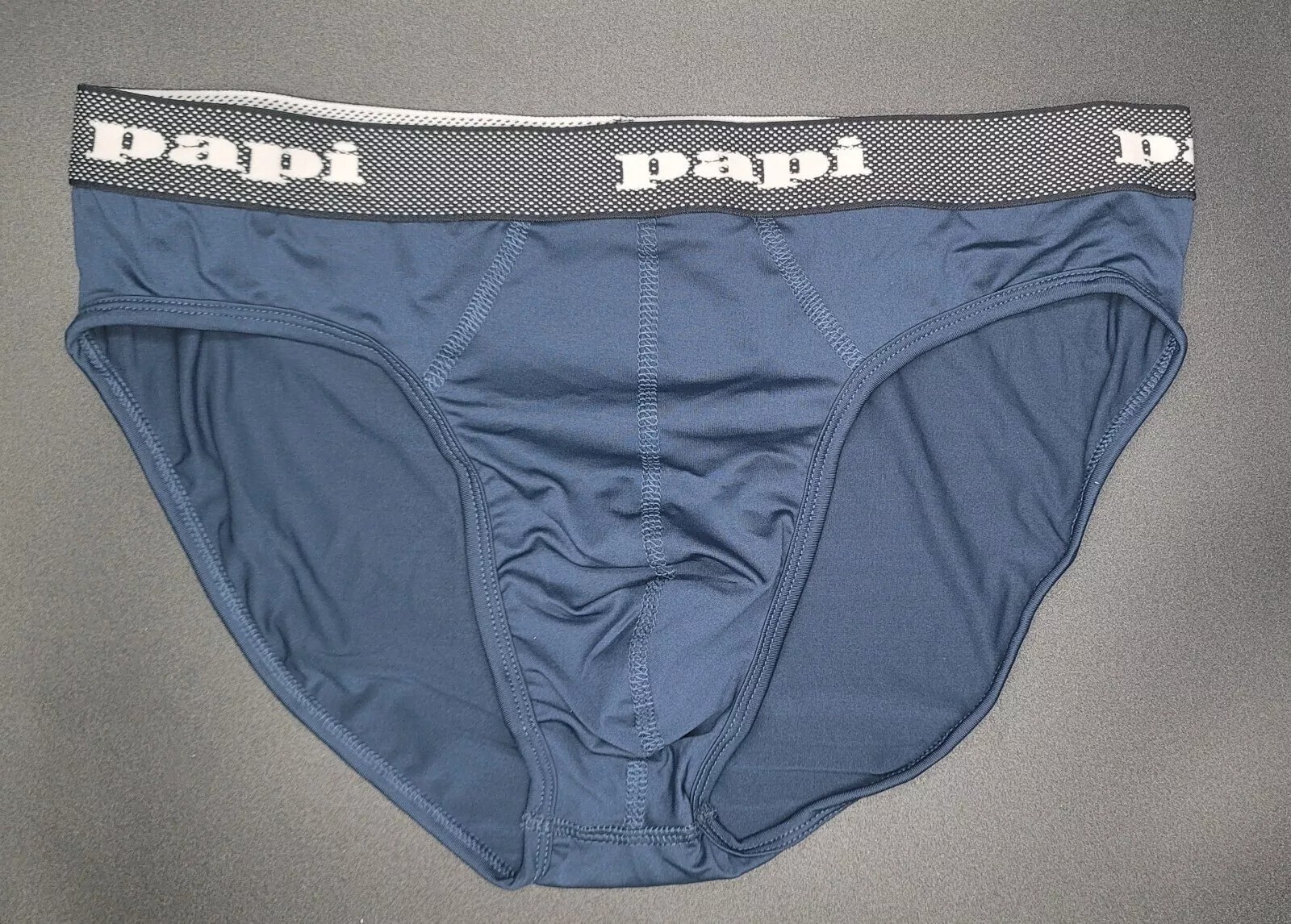 Papi Men’s 5pk Microfiber Microflex Low Rise Underwear Briefs, Size S M L NIB!