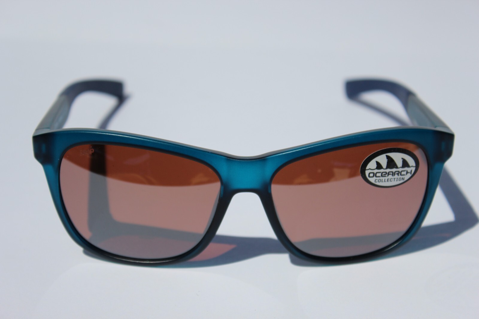 COSTA DEL MAR Vela POLARIZED Sunglasses OCEARCH Matte Teal Crystal/Silver 580P