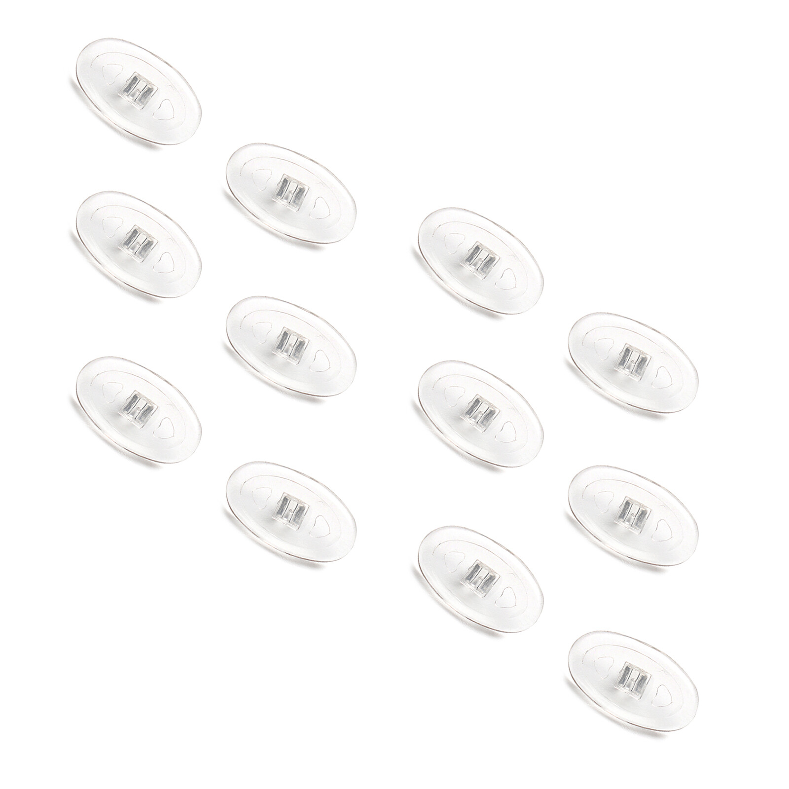 HPO Replacement Silicone Rubber Nose Pieces Nose Pads for-Oakley Wiretap OO4071