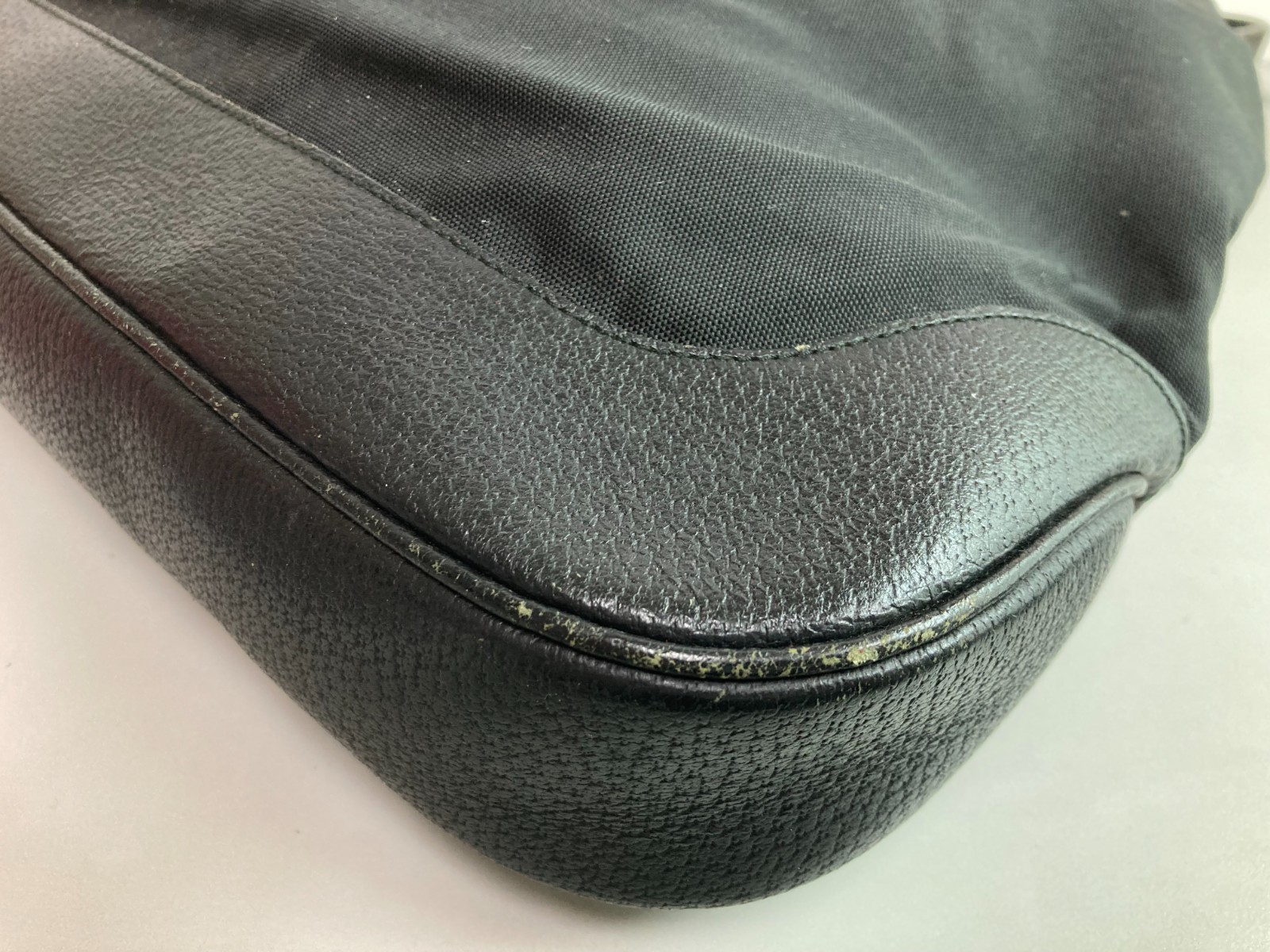 used GUCCI Jackie hobo One Shoulder Bag 001・3306・002053 Black Leather 32325