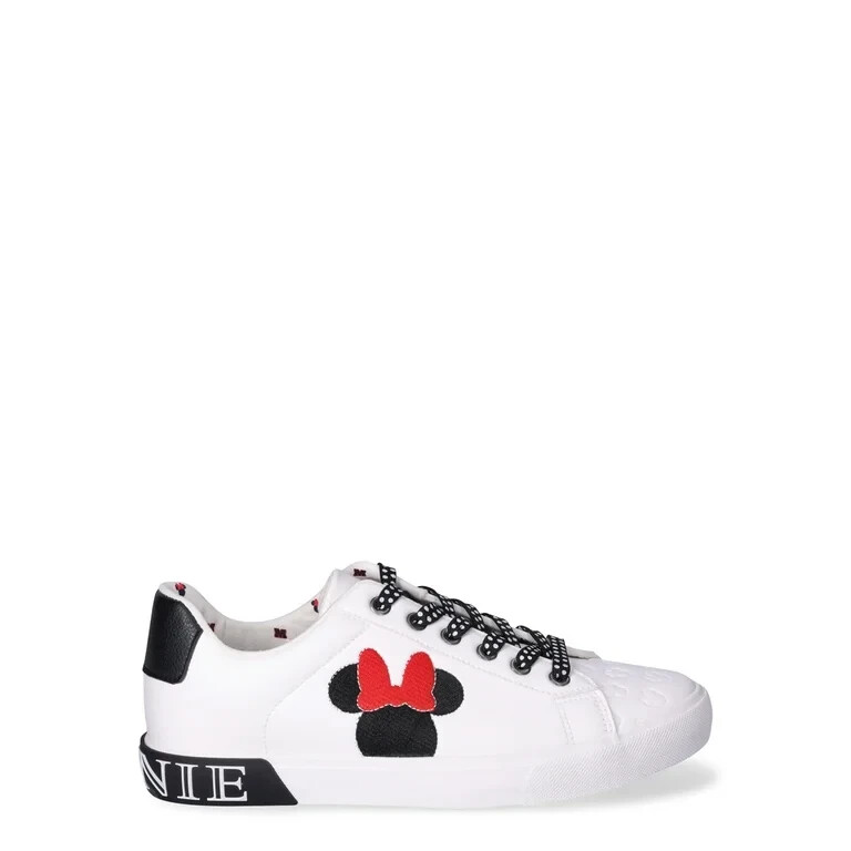 Disney – Minnie Mouse Women’s Low-top Court Sneakers – Brand New w/Tags