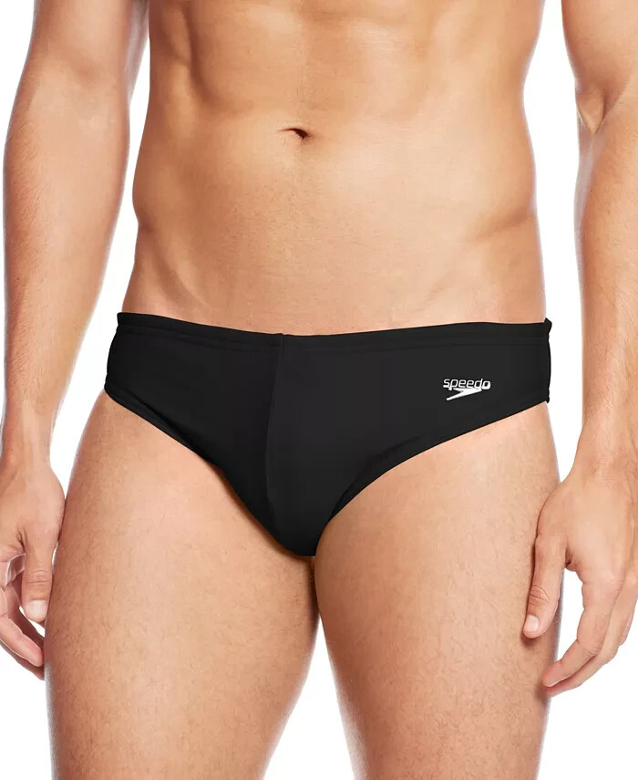 Speedo Swimwear,Solar 1″ SwimBriefs Black32,34,36 38 GRAY 34,36WHITE34,38 NAVY38
