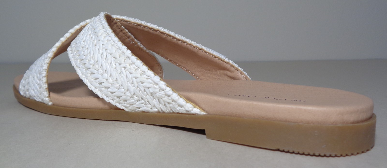 Draper Size 7 M / ALEX / White / Raffia Woven Sandals / New Women’s Shoes