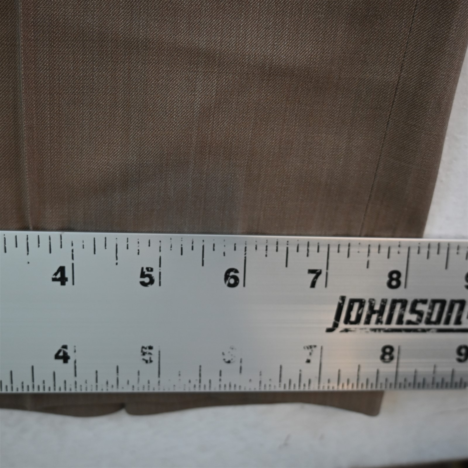 Jos A Bank 36×30 Tan Brown 100% Wool Tailored Fit Traveler Dress Mens Pants