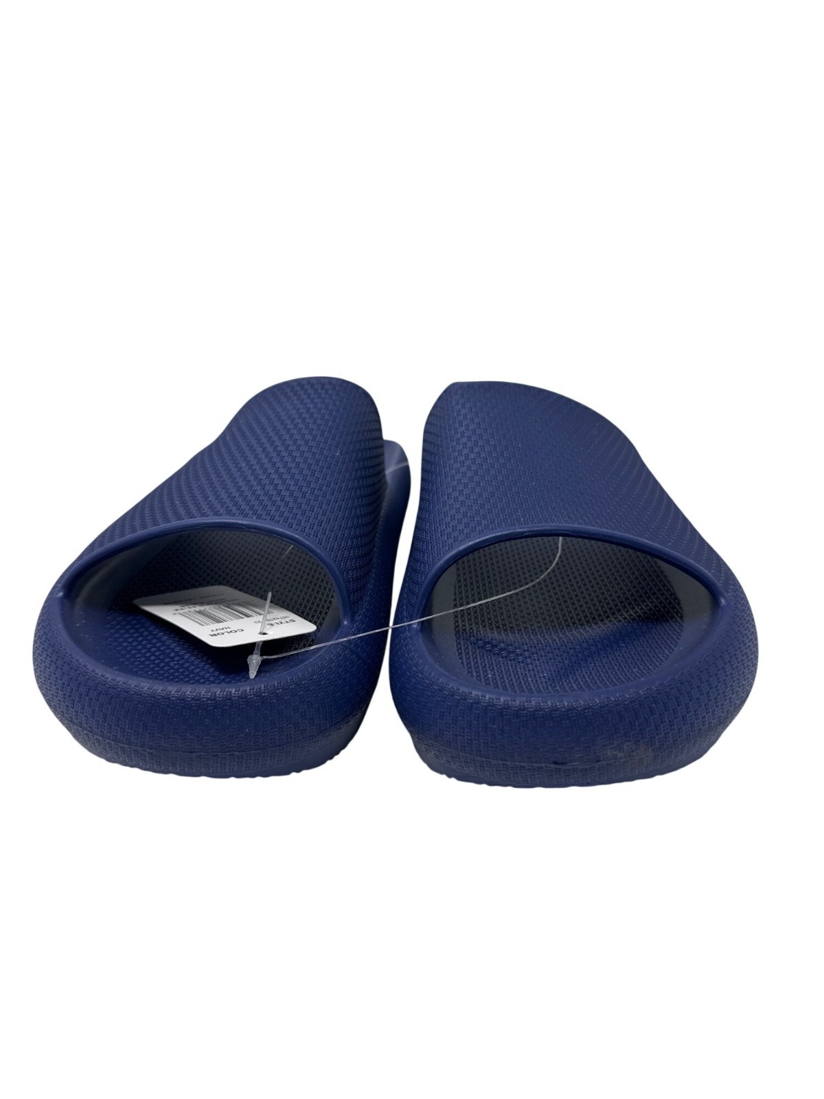 32 Degrees Cool Navy Cushion Slide Sandals Size XL W11-12 M9-10 Ultra Soft EVA