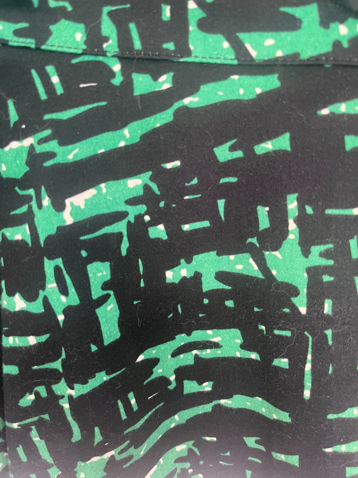 Trashy Diva Courtney Jacket (14) in RARE green geo print