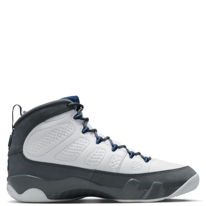Nike Air Jordan 9 Retro Shoes White Flint Gray French Blue HV4794-100 Men’s NEW