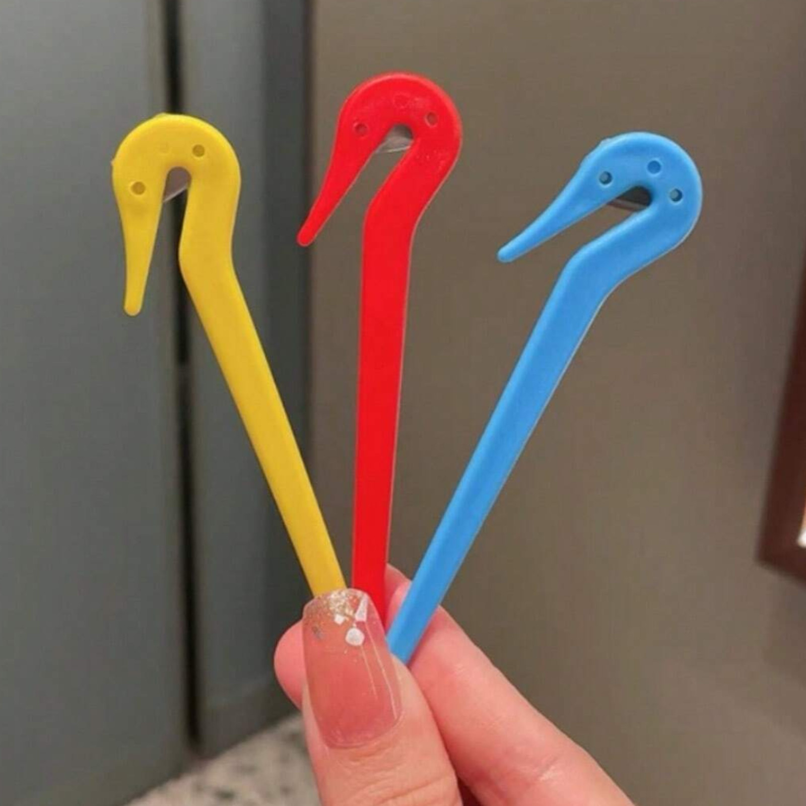 2x Elastic Hair Band Cutter Disposable Rubber Band Remover Hair Tie Cutting Tool