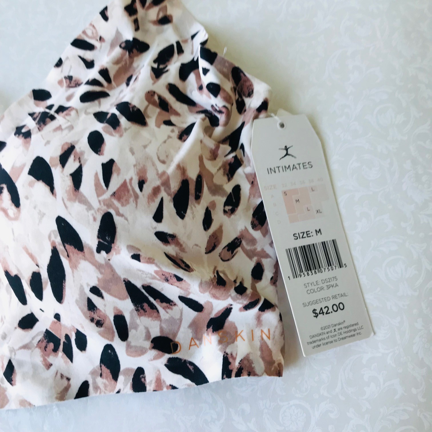 Danskin 3 piece Mix & Match BRA &Panties Removable Pads Sz : M MSRP $42