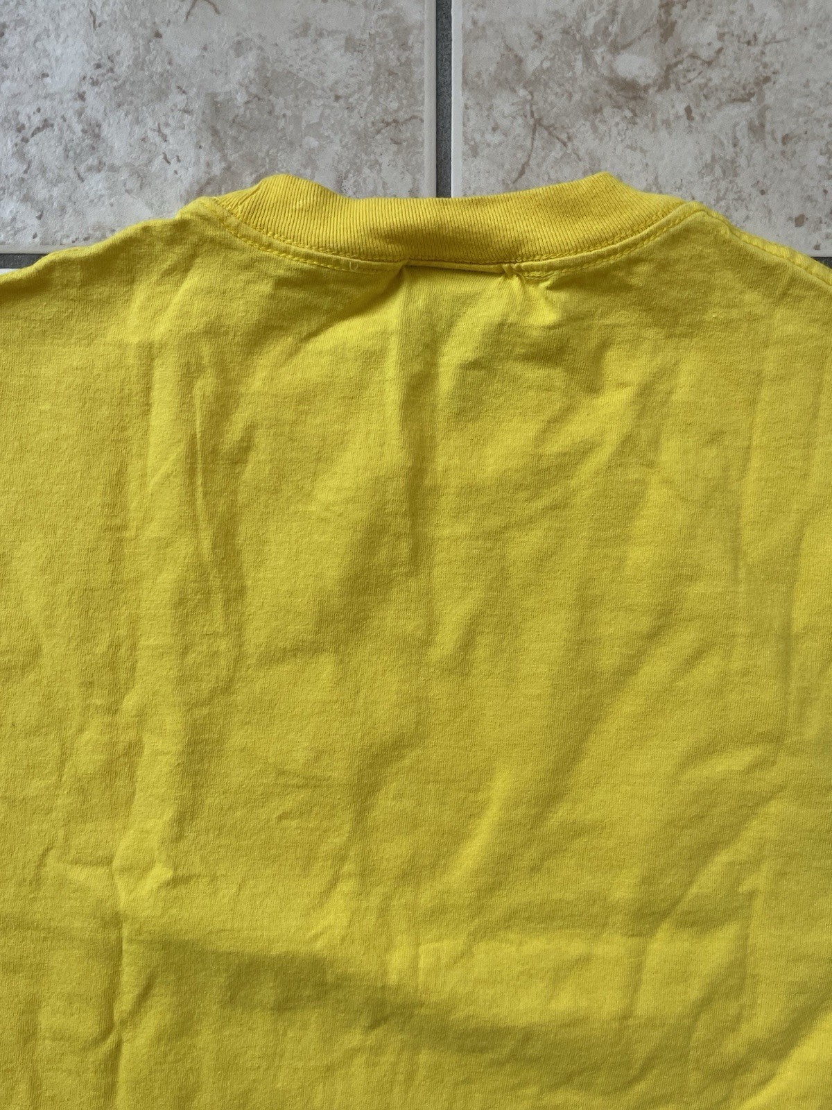 FTC For The City Skate Men’s Short Sleeve Large Yellow T-Shirt Classic Skate Tee