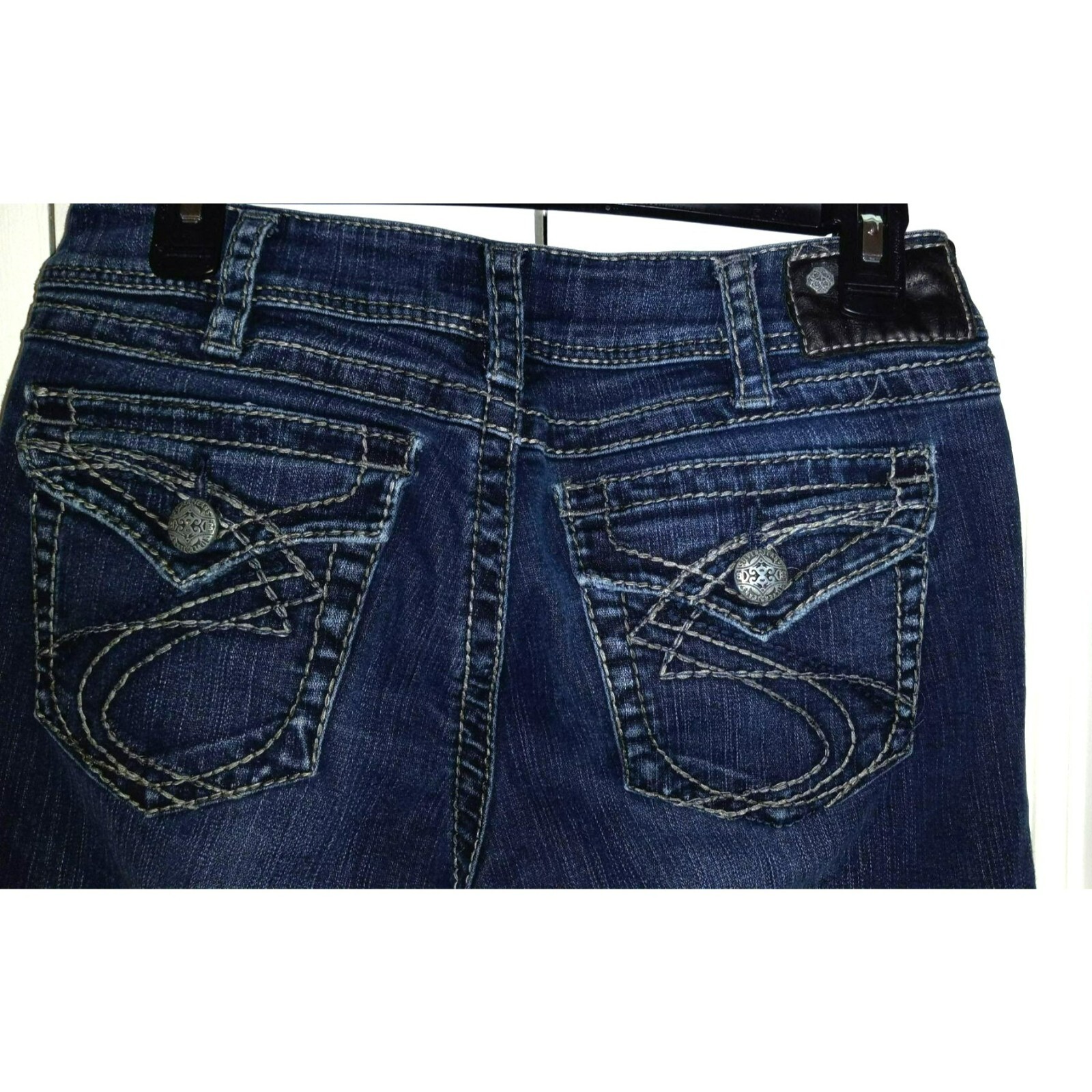 Silver Jeans Co Women’s Suki Surplus Western Gloveworks Size W30 L30 Stretchy Bo