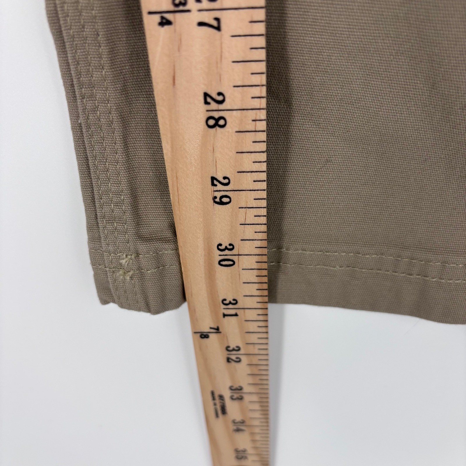 Duluth Trading Flex Fire Hose Ultimate Cargo Pants Mens 32×31 (Tag 34×32) Tan