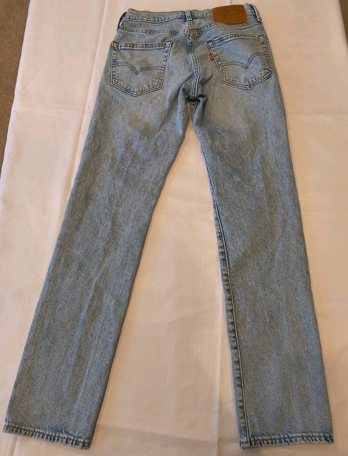 Men’s Levi Strauss & C0. 511 Jeans 27×30 Light Wash