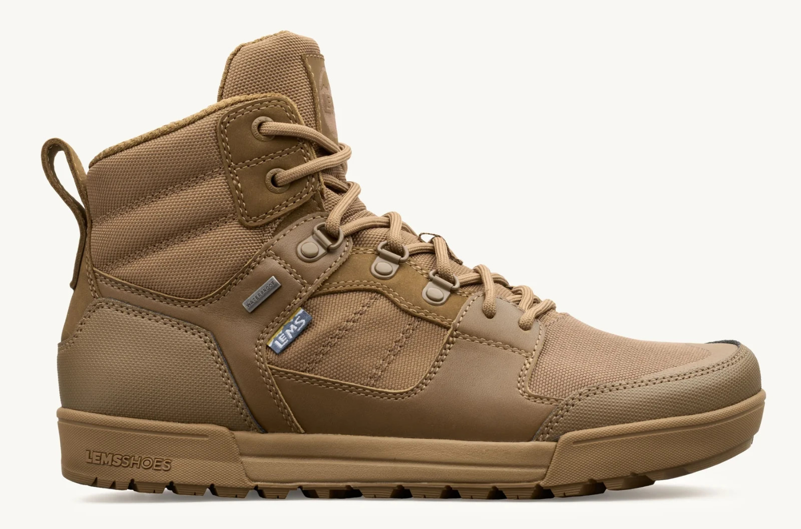 Lems Men’s Outlander Waterproof Boot – Coyote (ALL SIZES/NEW)🐫
