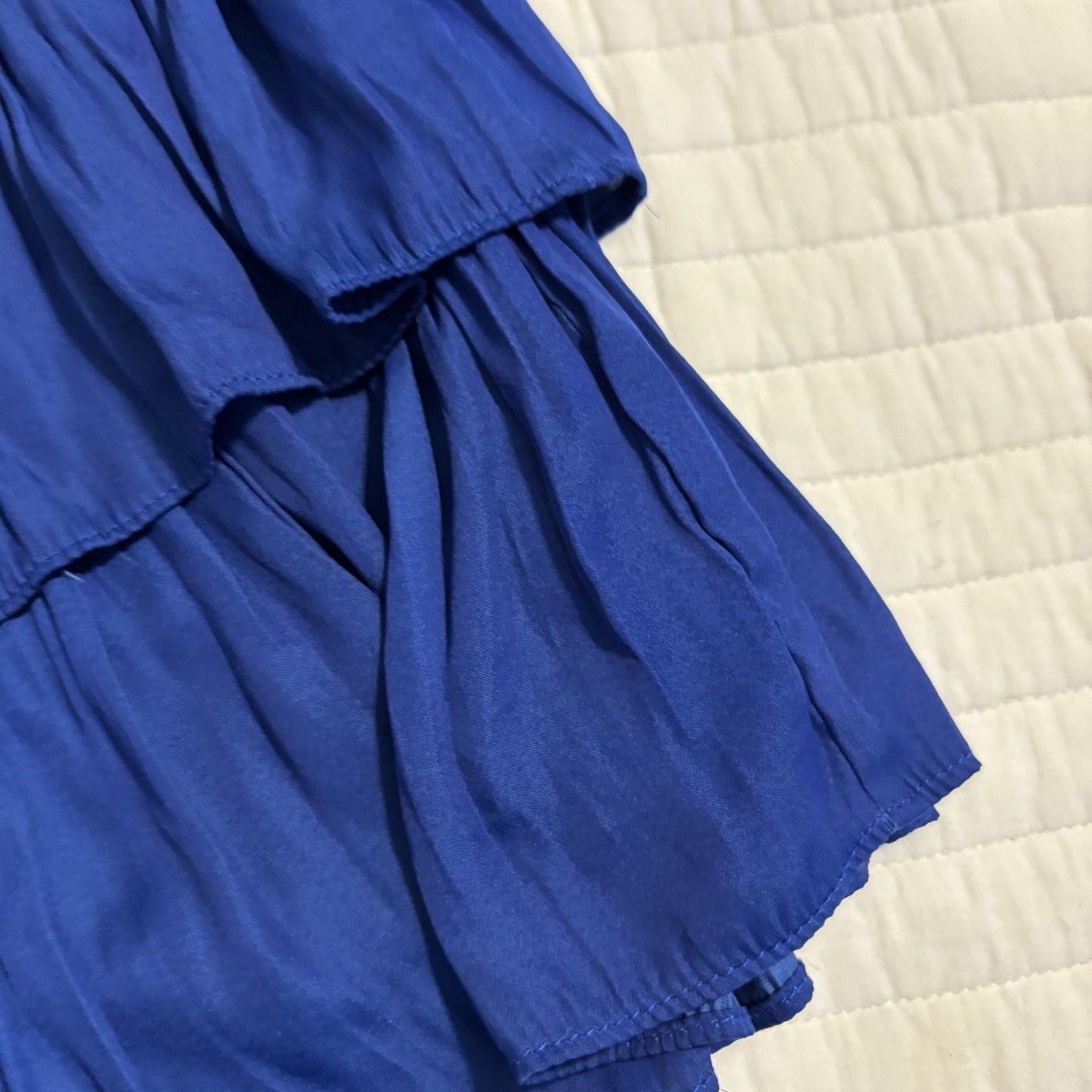 Mustard Seed Tiered Ruffle Skort High Waisted Smocked Boho Summer Mini Skirt