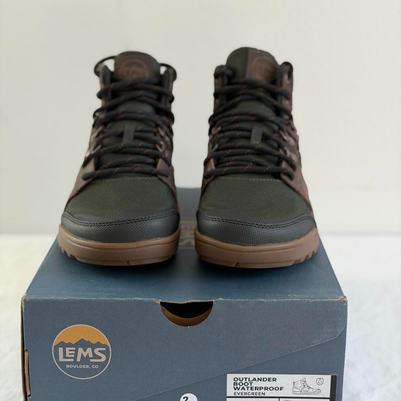 Lems Outlander Boot Waterproof in Evergreen, Size 6 Women / 4.5 Men