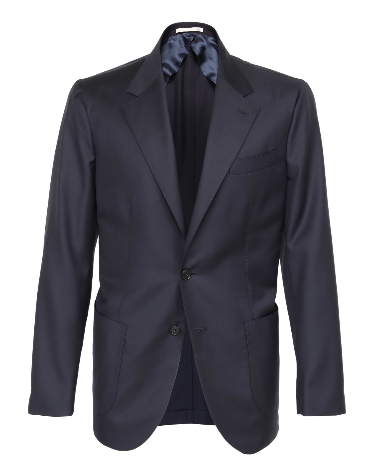 NWT EDUARDO DE SIMONE BLAZER jacket Navy blue wool luxury handmade Italy 58