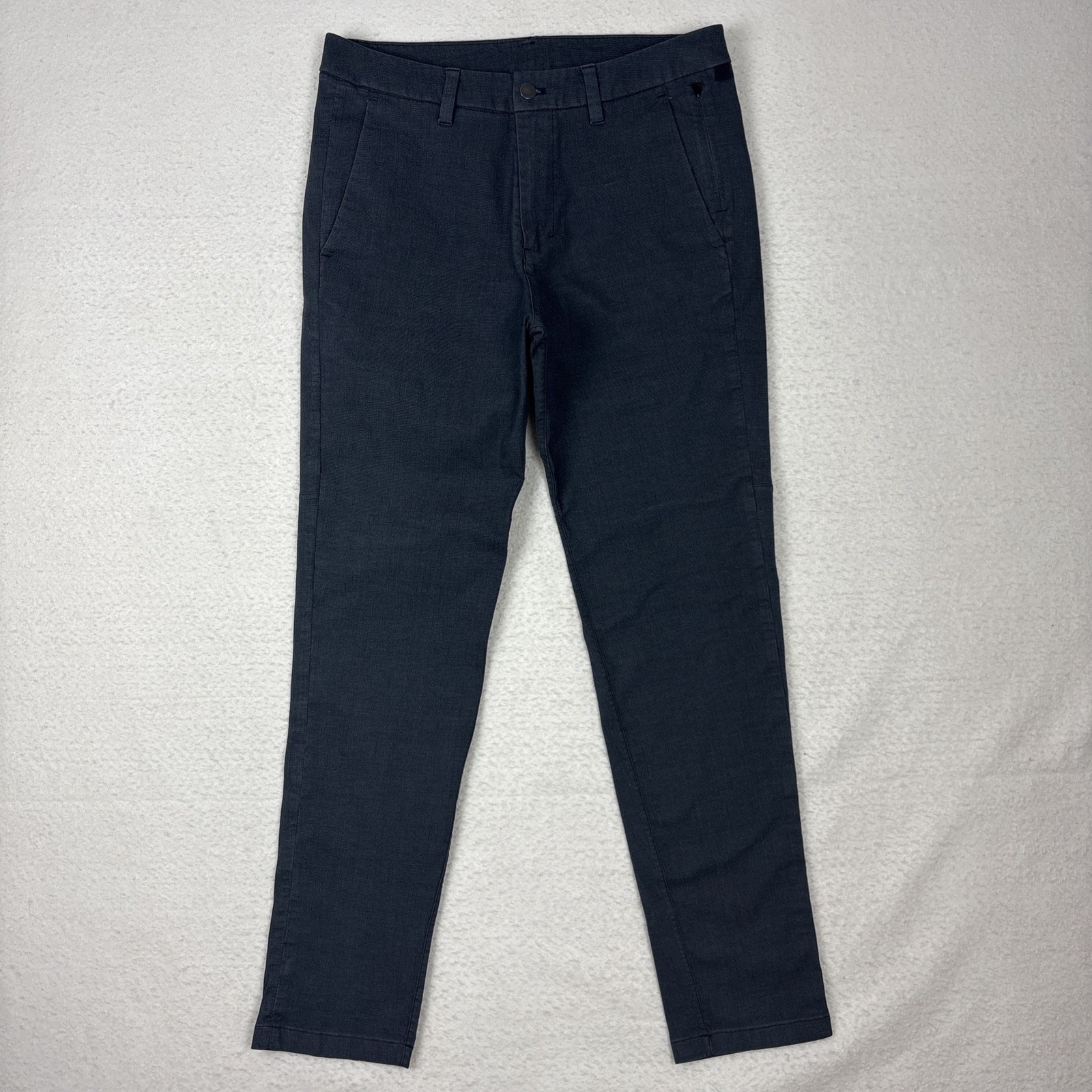 Lululemon Pants Mens 32×30 Charcoal Gray Slim Stretch Chino Commission Oxford