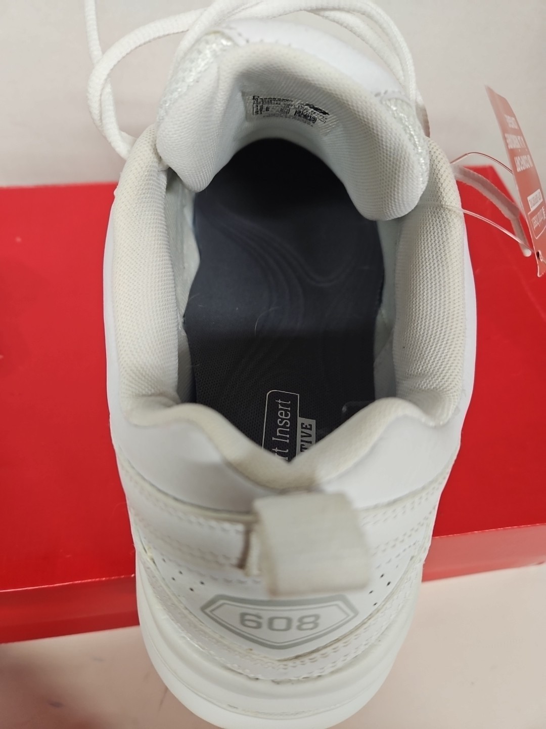 New Balance 608v5 Men’s Training Shoes Sneakers MX608AW5 – White/White