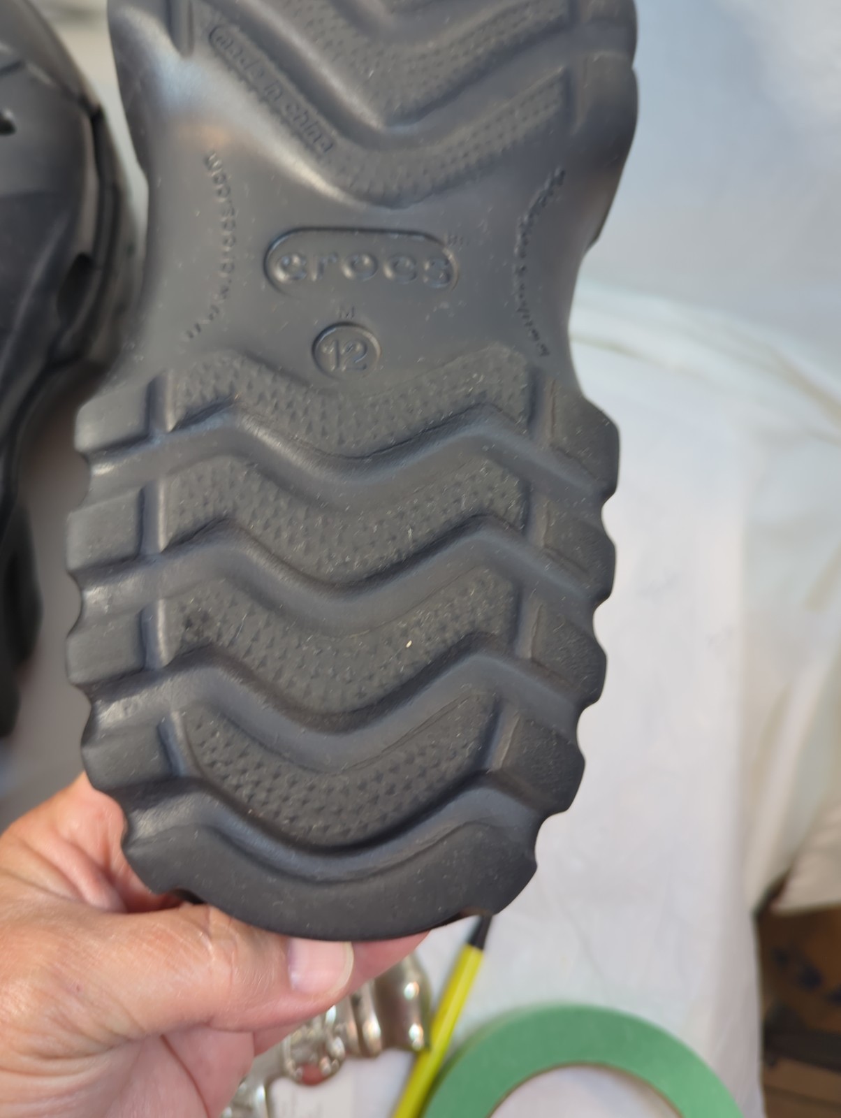 Crocs Off Road Sport Clogs Slides Slip On Adjustable Slingback Shoe M 12