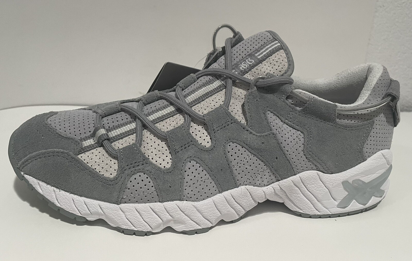 ASICS MEN’S TIGER GEL MAI MID GREY STONE SHOES