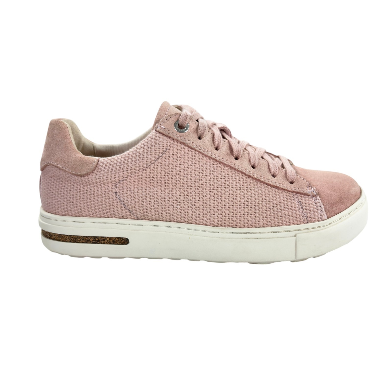 Birkenstock Bend Low Sneakers Womens EU 37 US 6 Medium/Narrow Pink Suede/Canvas