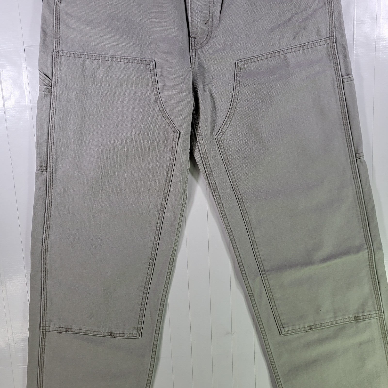 Levis 568 Double Knee Jeans 32×32 Carpenter Utility Loose Straight Men’s Gray