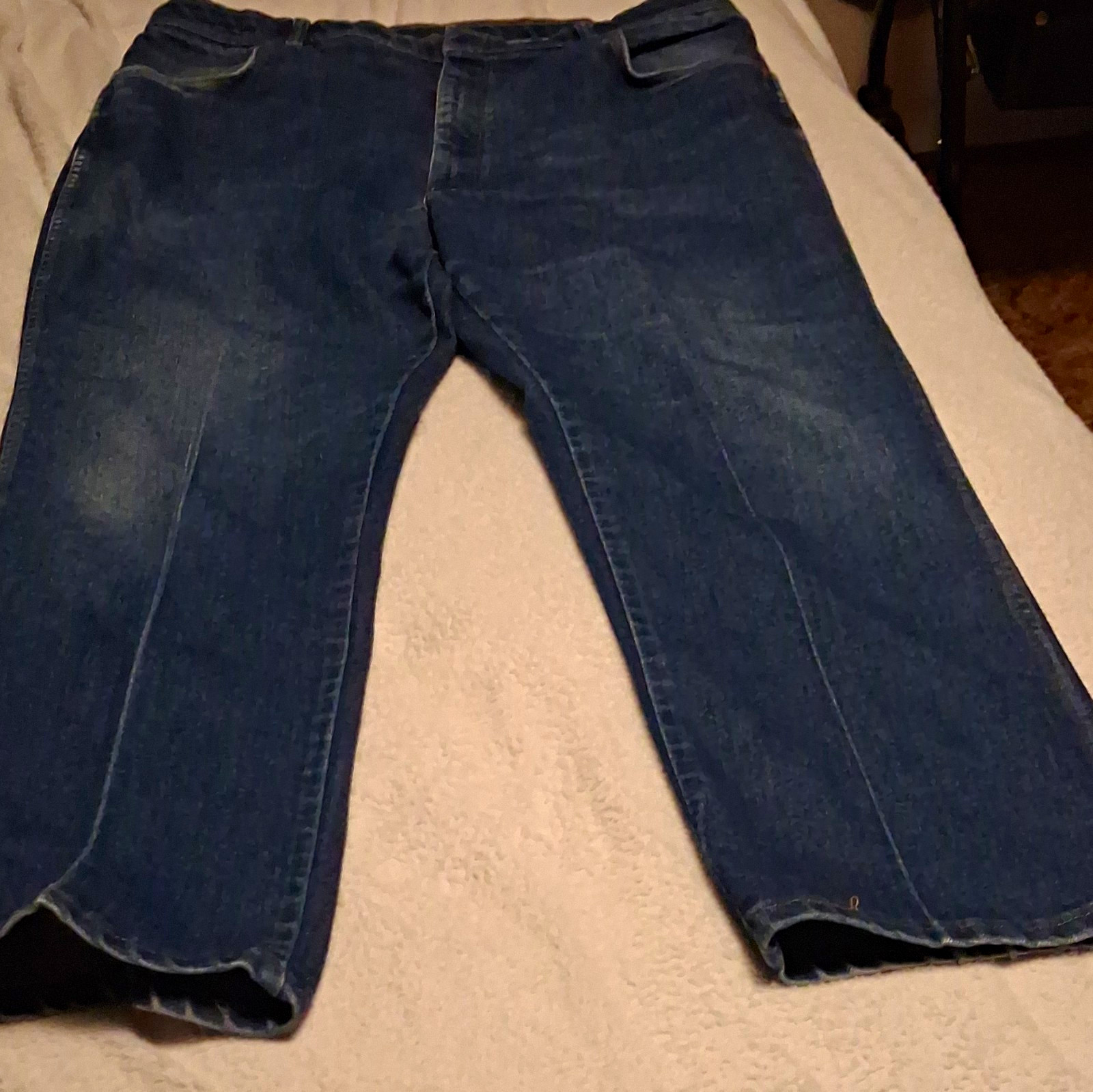 Comfort Action Sports Men’s Blue Medium Wash Denim Bootcut Relaxed 5-Pocket