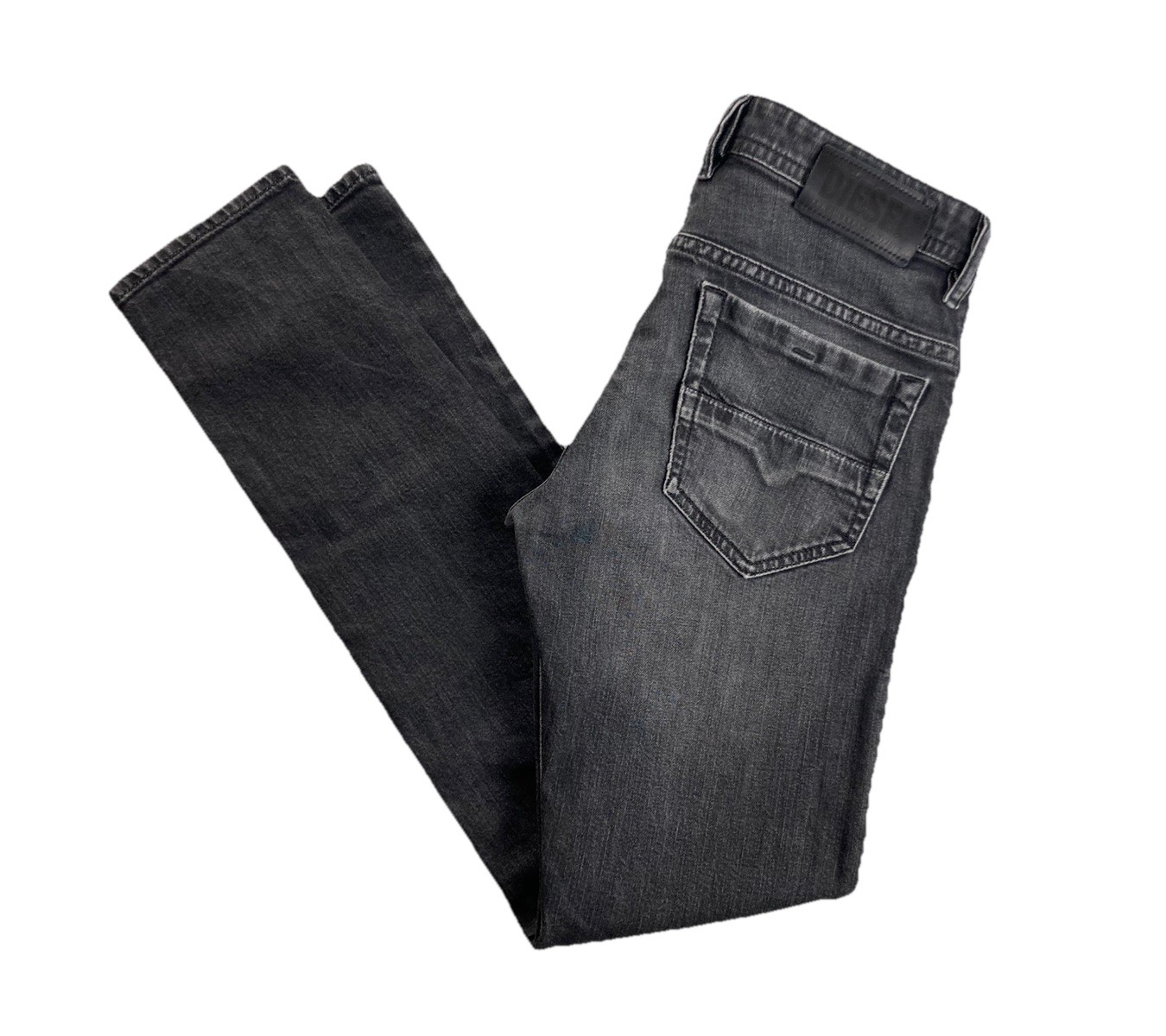 Diesel Thommer SP Jeans W30 L32 Stretch Slim Skinny Denim Wash 0890E Dark Grey