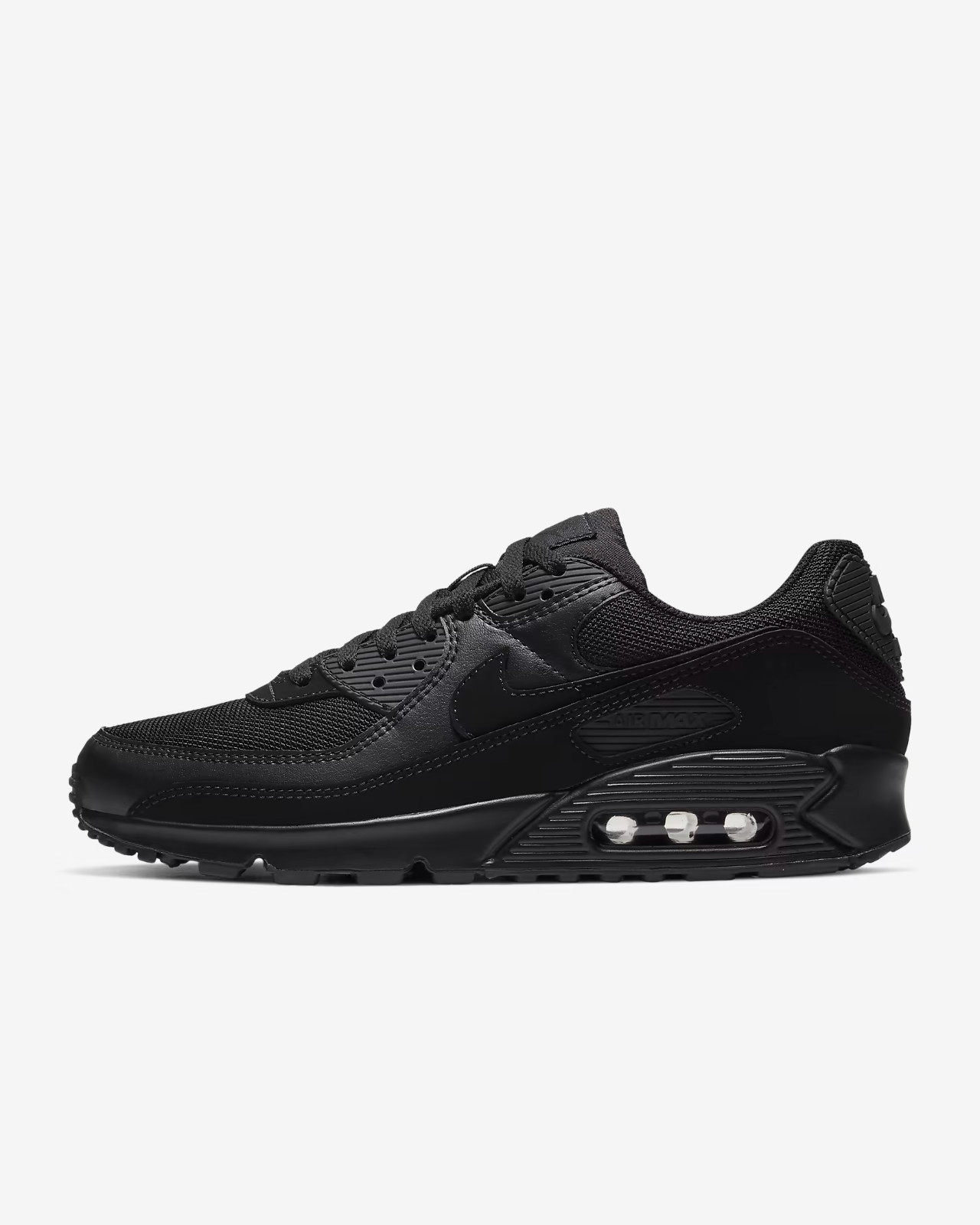 Nike Air Max 90 Recraft Triple Black CN8490-003 Mens Sneakers New