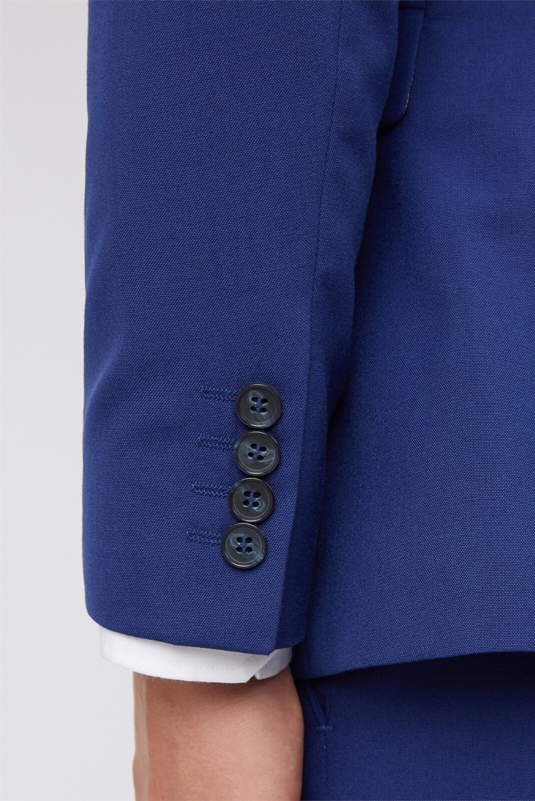 Limehaus Slim Fit Cobat Blue Suit Jacket, Size 44R BNWT