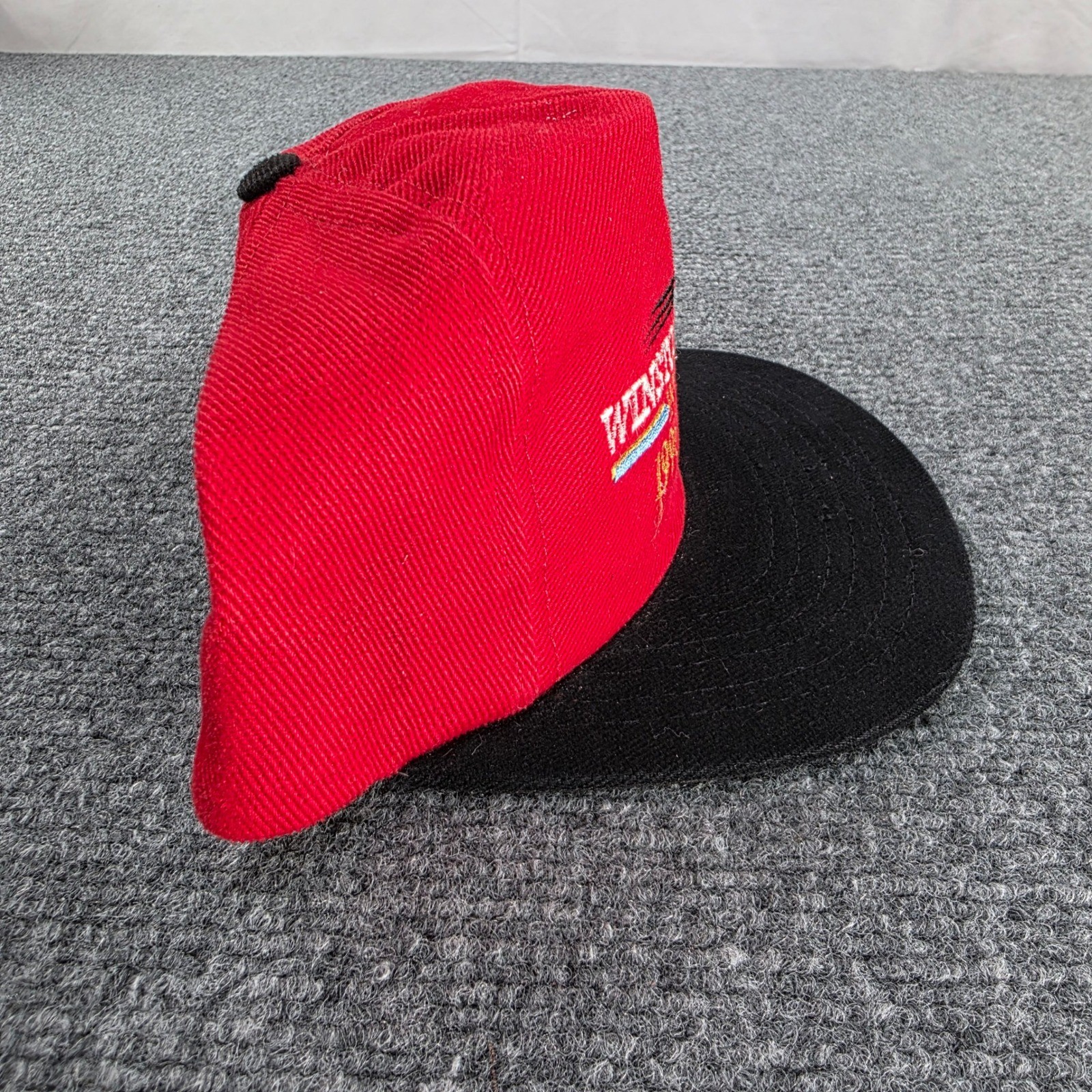Vintage 1996 Winston Select Invitational Champion Hat Snapback Eagle Red Black