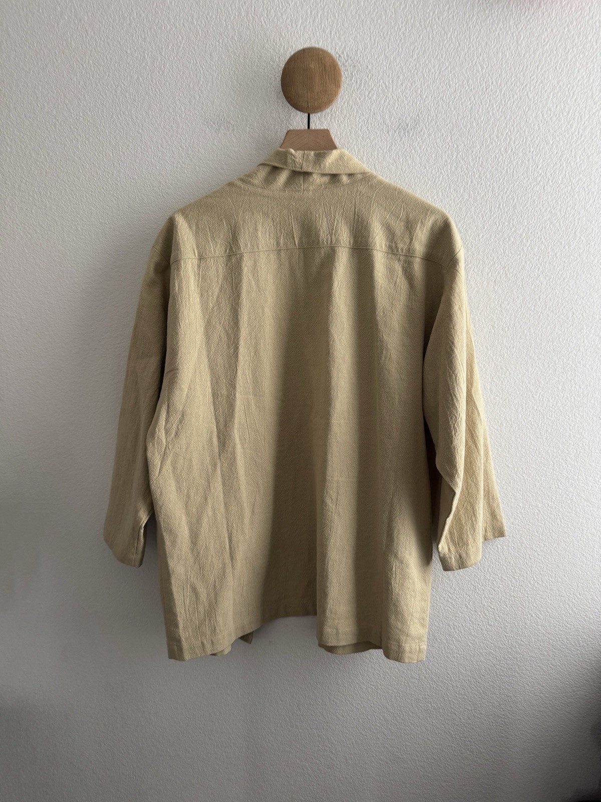 Na Nin Charlie Waffled Cotton Blazer One Size
