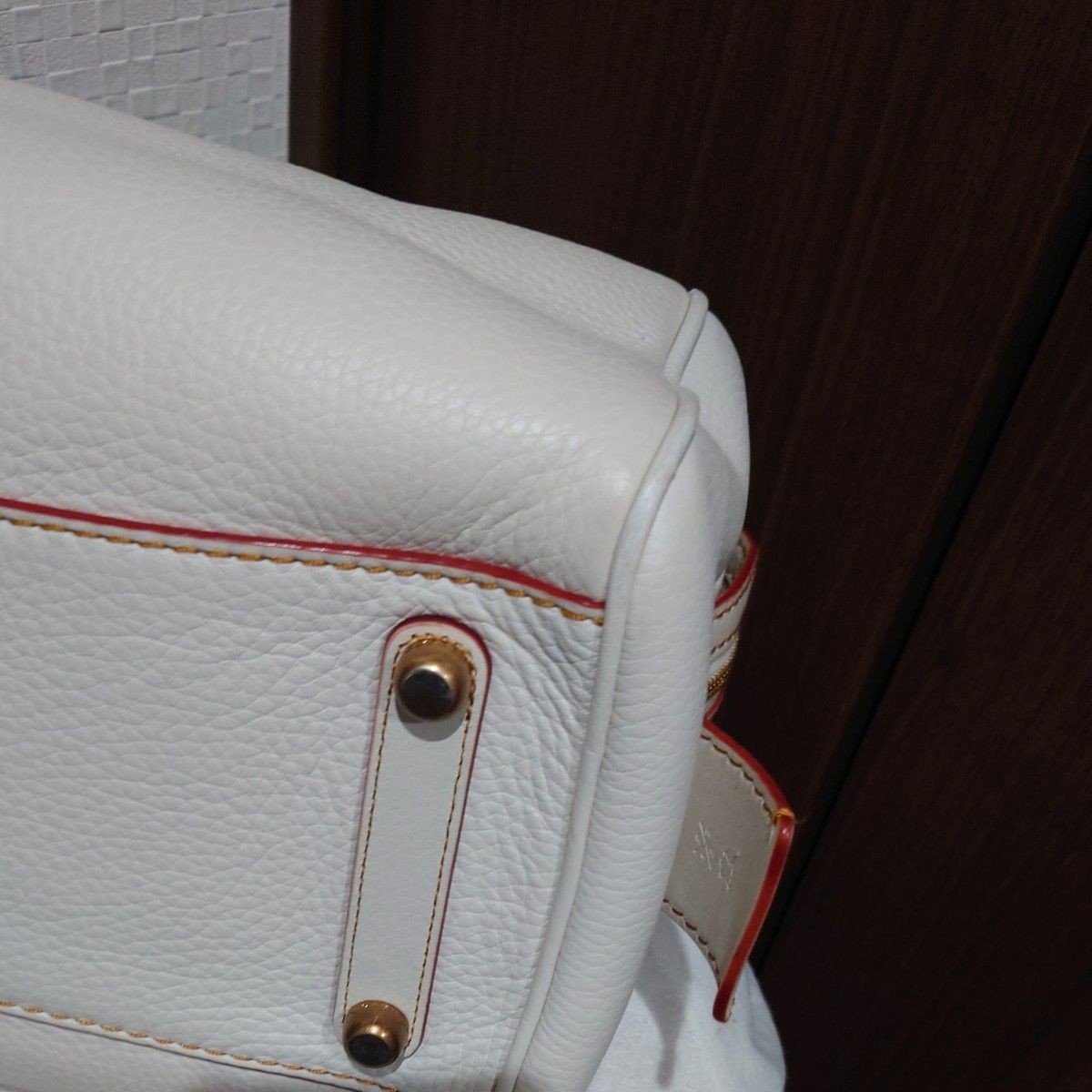 COACH Rogue Pebbled Leather Satchel Boston Style Duffel Bag Large Travel bag JP