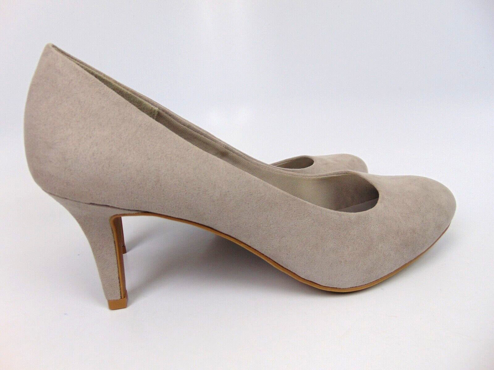 NEW! Comfort Plus Karmen Classic Pump Heel Shoes, Womens Size 9.5 M, Gray