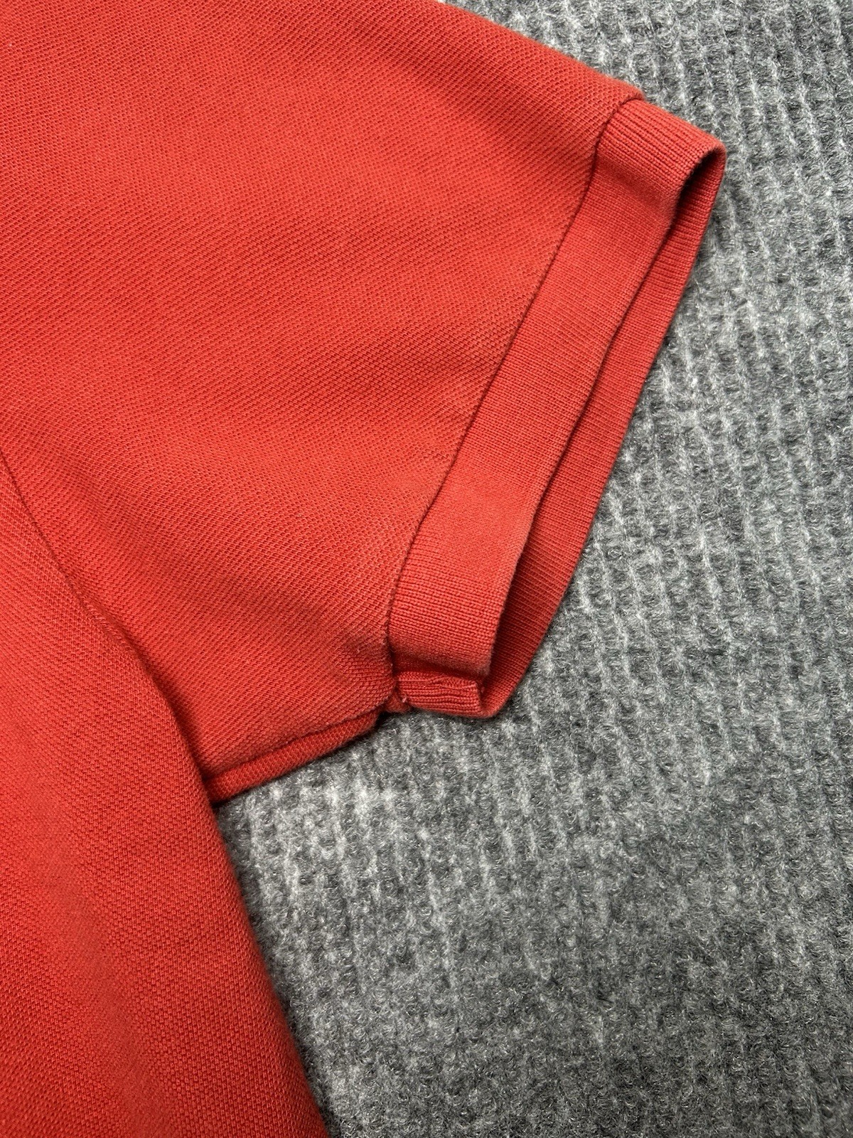 Banana Republic Mens Polo Shirt Red XL Short Sleeve Pocket