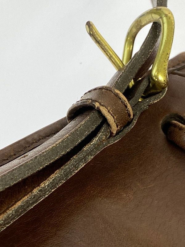 OLD COACH LEATHER BACKPACK W 18 cm (7.09 in)×H 22 cm (8.66 in)×D 11 cm (4.33 in)