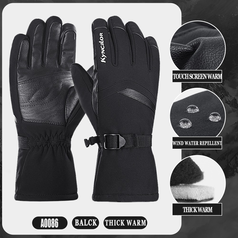 Waterproof Windproof Work Gloves Thinsulate Warm Winter Ski Gloves for Men Women