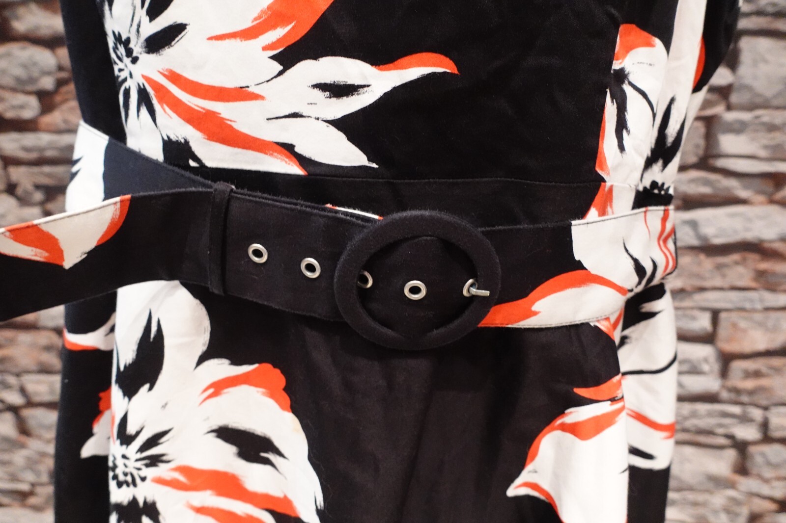 Collection Debenhams Belted Sleeveless Lined Back Zip Dress Size 20