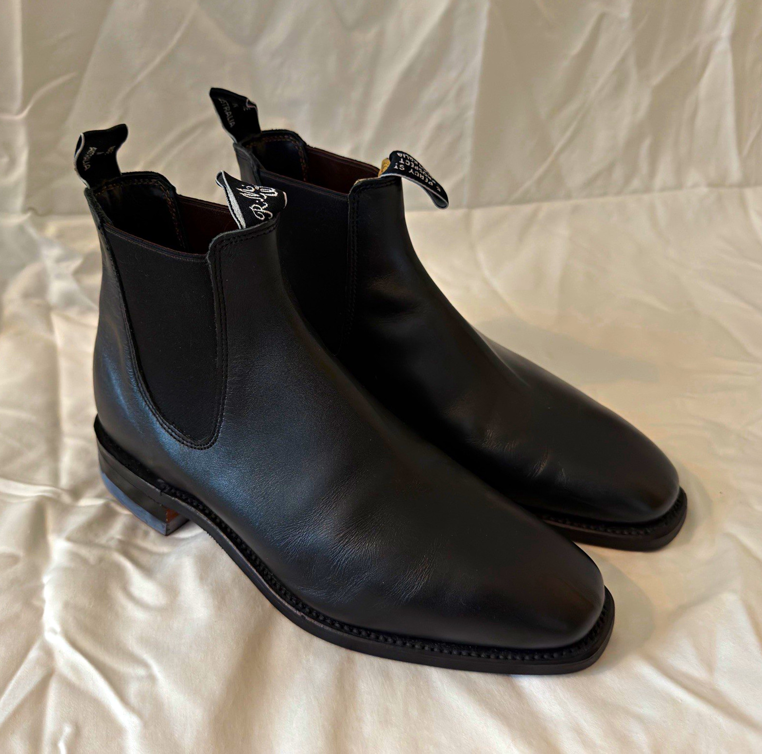 R.M. Williams Comfort Craftsman Leather Chelsea Boots Size UK 8 G /US 9