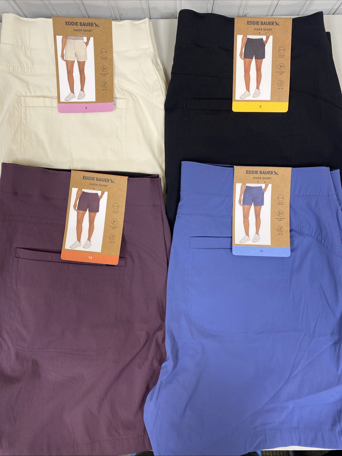 EDDIE BAUER Women’s Hiker Short Assorted Sizes & Colors NWT