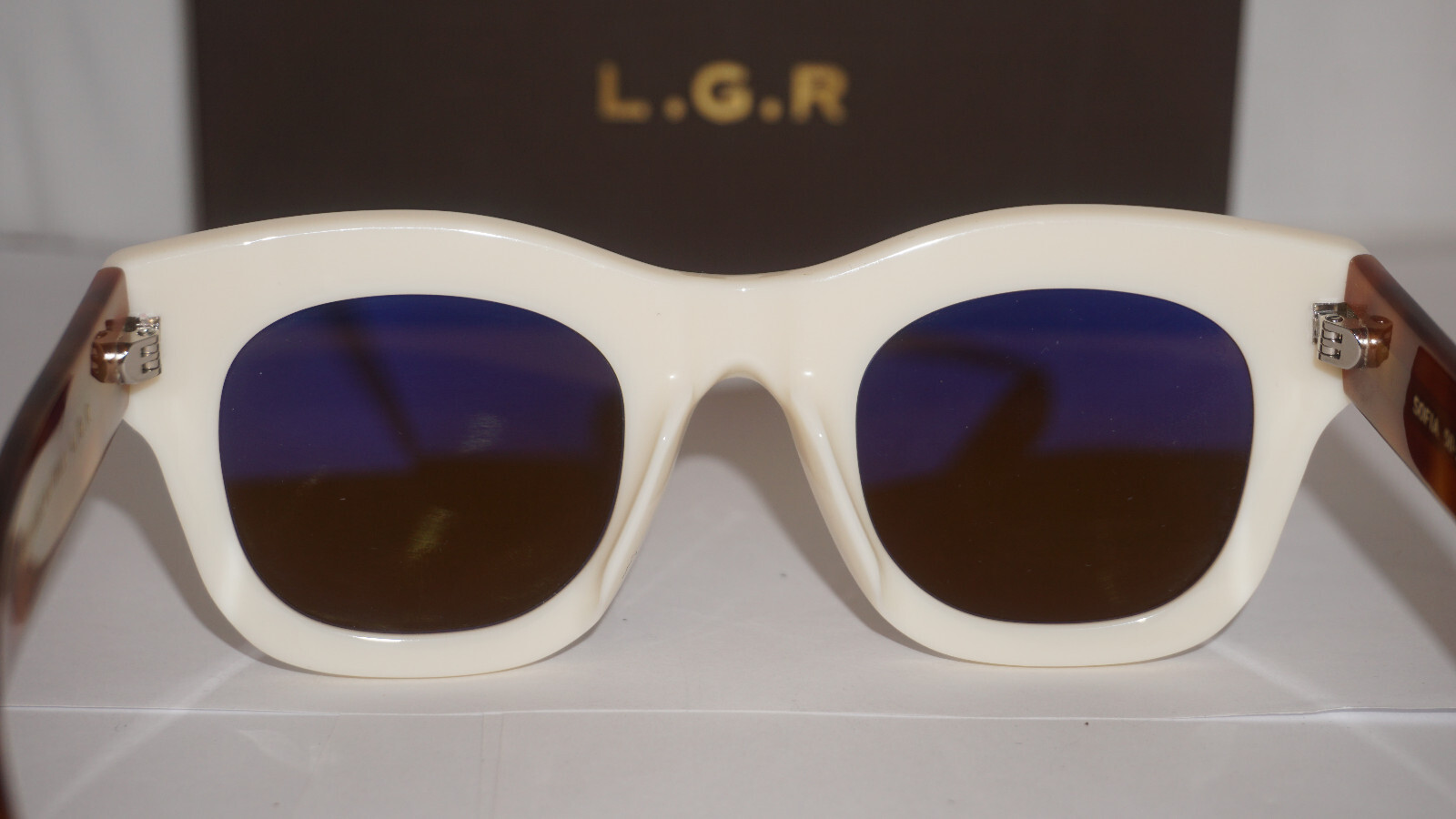 L.G.R Sunglasses SOFIA Ivory Havana Grey 51 20 145