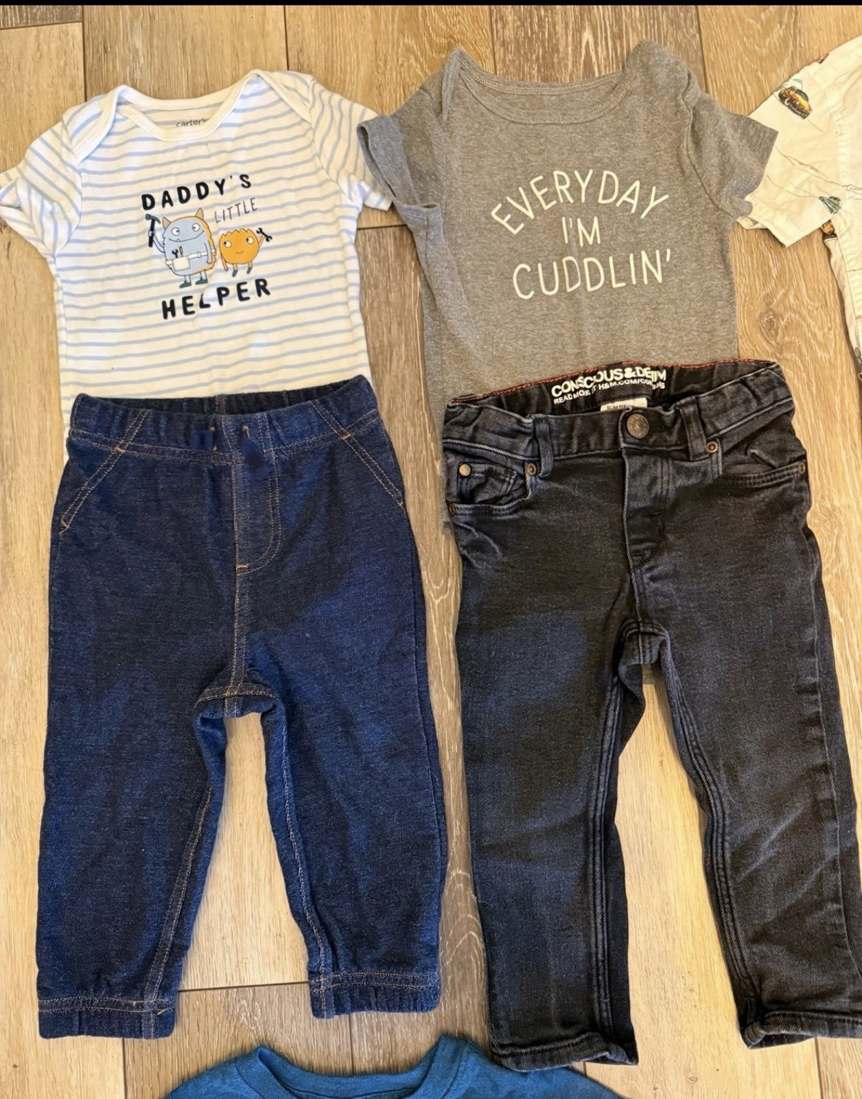 12-18 month boy Bundle Jeans Shirts outfits HUGE Lot Winter Fall