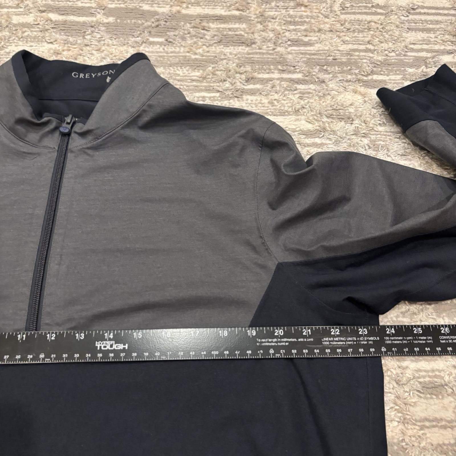 Greyson Comanche Half Zip Hybrid Men’s Medium Golf Stretch Wind Water Resistant