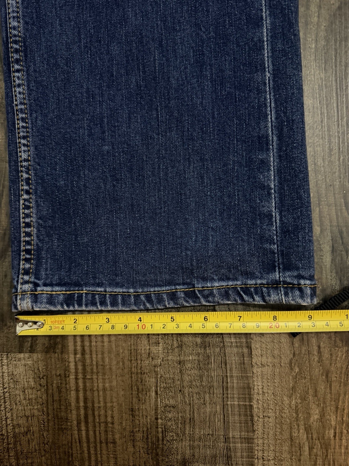Levi’s 559 Straight Jeans Men Blue Dark Wash Denim Cotton Stretch