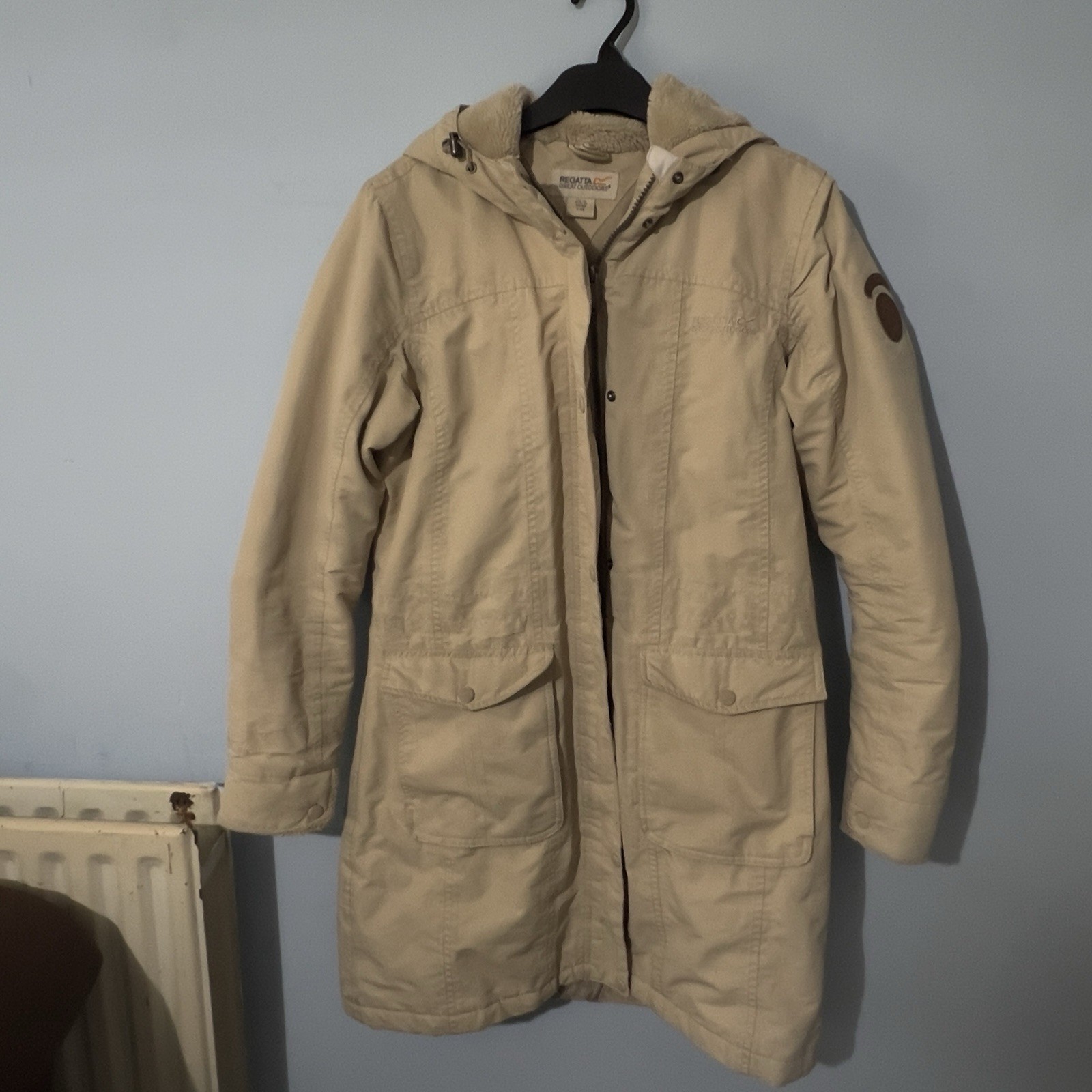Regatta Great Outdoors Winter Jacket. Women’s Uk 12. 100% Polyester & Lenin.