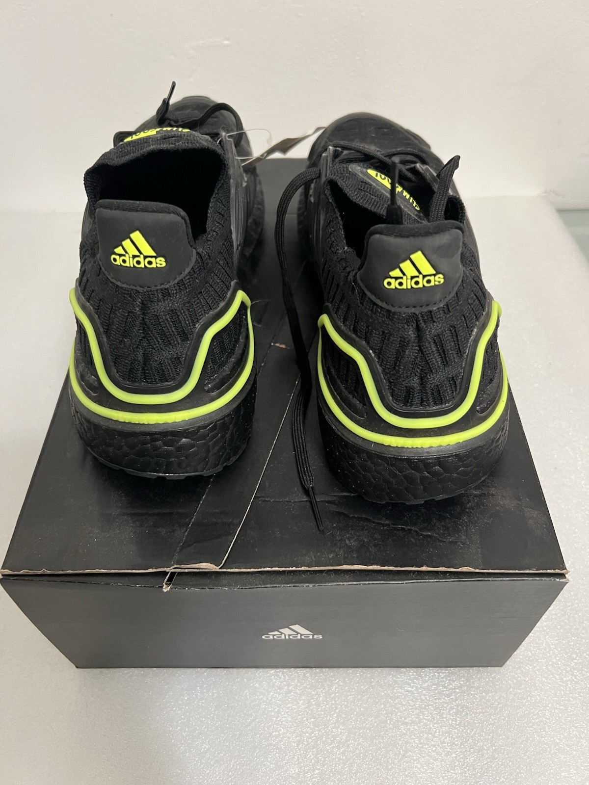 Adidas Ultra Boost DNA CC1 Black Solar Yellow GX7812 Size 9.5 Men’s / 10.5Womens
