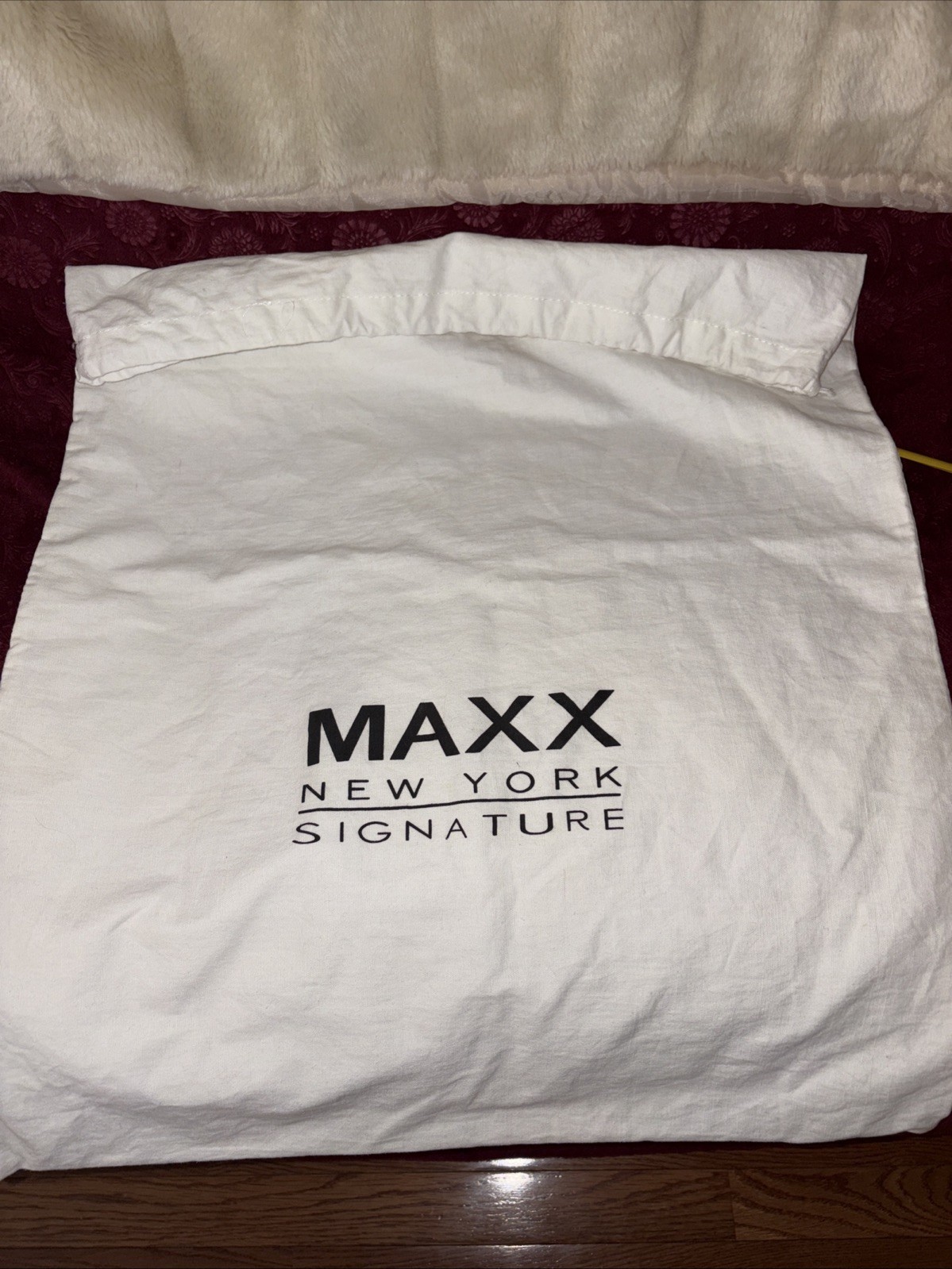Maxx New York Signature Cloth Dust Bag Only for Handbag Purse