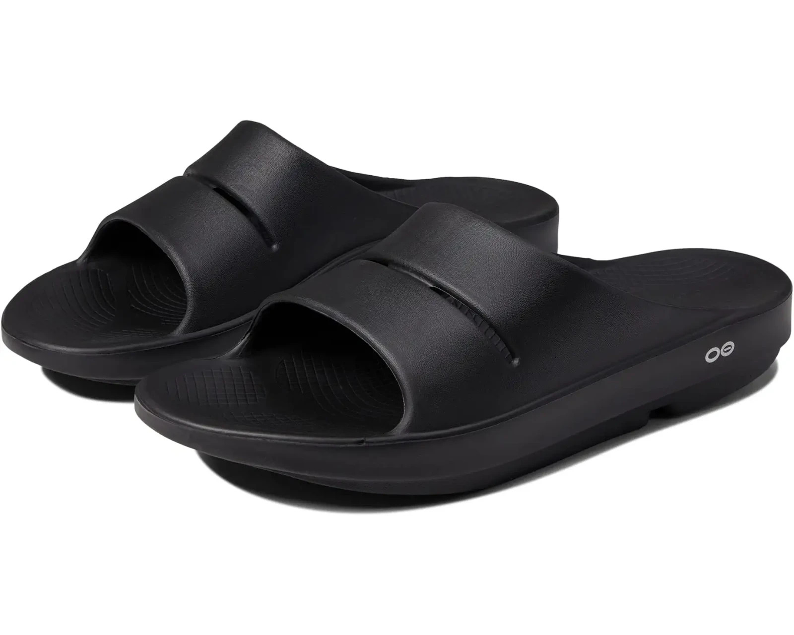 Oofos Unisex OOahh Slide Sandal 1100 Black 100% Authentic Brand New